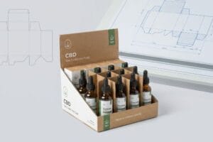 Crea cajas de exhibición de CBD personalizadas de forma rápida y sencilla