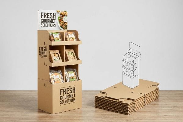 Lightweight, Portable Corrugated Displays