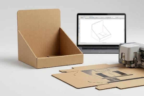 Create Custom Counter Display Cardboard Boxes Quick and Easy