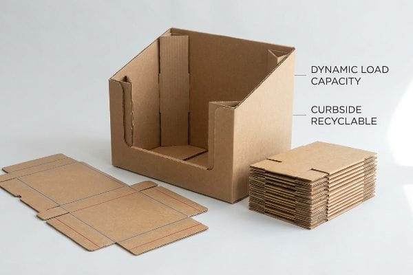 Ventajas de las cajas expositoras de cartón corrugado
