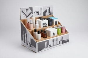 段ボール製ディスプレイボックスに最適な製品の種類は何ですか？