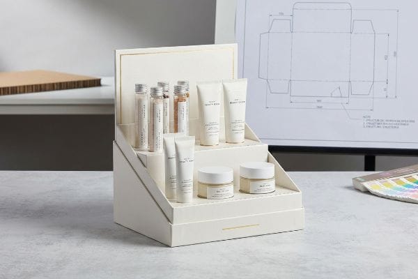 Bauplan für eine Kosmetikvitrine