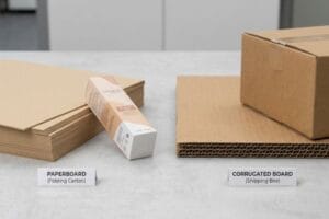 What Is the Difference Between Paperboard and Corrugated Board?