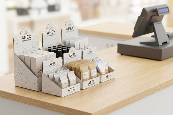 ¿Puedo usar estas cajas expositoras para marketing en mostrador?