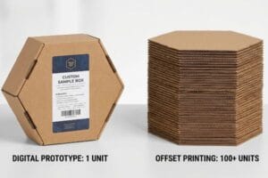 What Are the Minimum Order Quantities for Custom Hexagon Boxes?