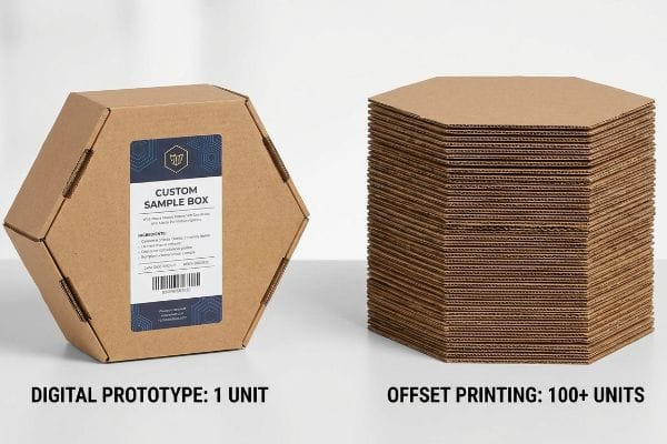 What Are the Minimum Order Quantities for Custom Hexagon Boxes?