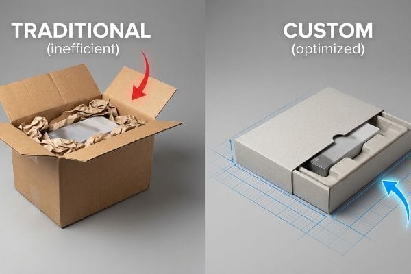 Traditional Packaging vs. Custom Packaging