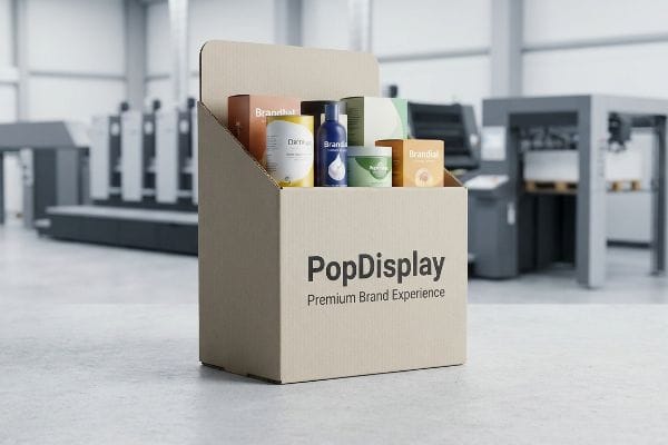 PopDisplayは、あなたの製品をブランド化する準備ができています。
