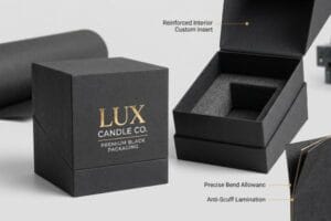 Why Choose PopDisplay Black Candle Box Packaging?