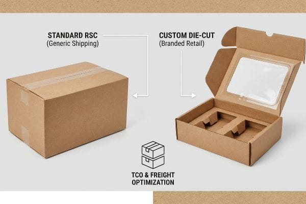 rsc die cut packaging optimization