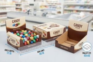 Are There Specific Dimensions for Candy Display Boxes?