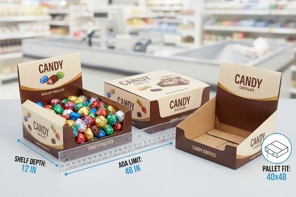 Are There Specific Dimensions for Candy Display Boxes?