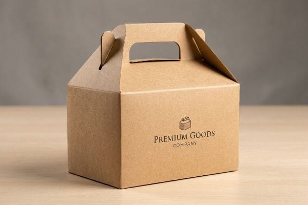 Para que servem as caixas de cartão com empena?