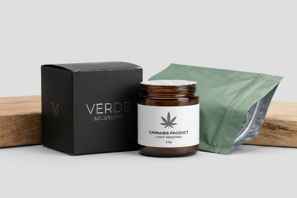 Cannabis Jar Pouch Box
