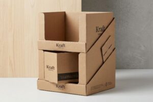 Personalization of Kraft Corrugated Bins Packaging