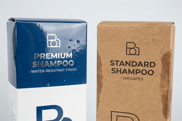 Can Shampoo Boxes with Logo Include Water-Resistant Finishes?